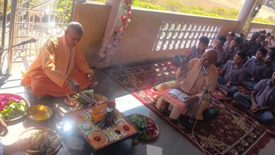 Photo of ભારત સેવાશ્રમ સંઘ ગંગપુર ખાતે યુગાચાર્ય સ્વામી પ્રણવાનંદજી મહારાજની  જન્મ જયંતીની ઉજવણી કરાઈ:
