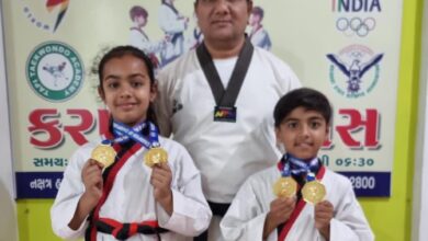 Photo of નેશનલ લેવલની TAEKWONDO સ્પર્ધા માં TAPI TAEKWONDO ACADMEY ના બાળકોએ મેળવ્યો ગોલ્ડ મેડલ: