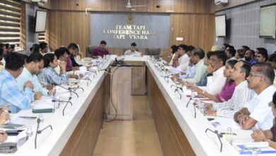 Photo of જીલ્લા વિકાસ અધિકારીશ્રીની અધ્યક્ષતામાં જિલ્લા સંકલન અને ફરિયાદ નિવારણ સમિતિની બેઠક વ્યારા ખાતે યોજાઈ