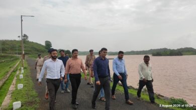 Photo of જિલ્લા કલેક્ટરશ્રી ગંગા સિંઘે ચોપડવાવ અને નાના કાકડીઆંબા ડેમની મુલાકાત લઈ સ્થિતિનું કર્યું નિરીક્ષણ: