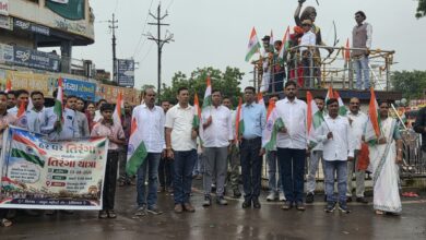 Photo of ડેડિયાપાડામાં દેશભક્તિના માહોલ વચ્ચે ભવ્ય તિરંગા યાત્રા: