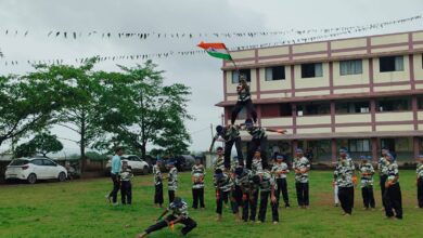 Photo of શારદાદેવી સ્કૂલમાં ગુંજ્યું રાષ્ટ્રગાન, તિરંગાને સલામી સાથે સ્વાતંત્ર્ય દિવસની ઉજવણી: