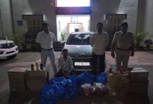 Photo of પોલીસે દારૂ-બિયરની બોટલ-ટીન સાથે ૫,૧૫,૪૦૦નો મુદ્દામાલ સહીત બે આરોપીઓને ઝડપી પાડ્યા: