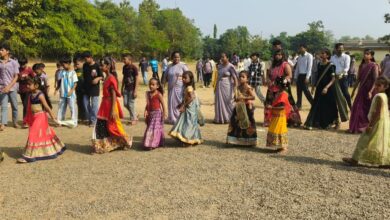 Photo of ગંગપુરની શ્રીયમ એમ. પી. કાપડિયા વિદ્યામંદિરમાં નવરાત્રી મહોત્સવની ભક્તિભાવપૂર્વક ઉજવણી: